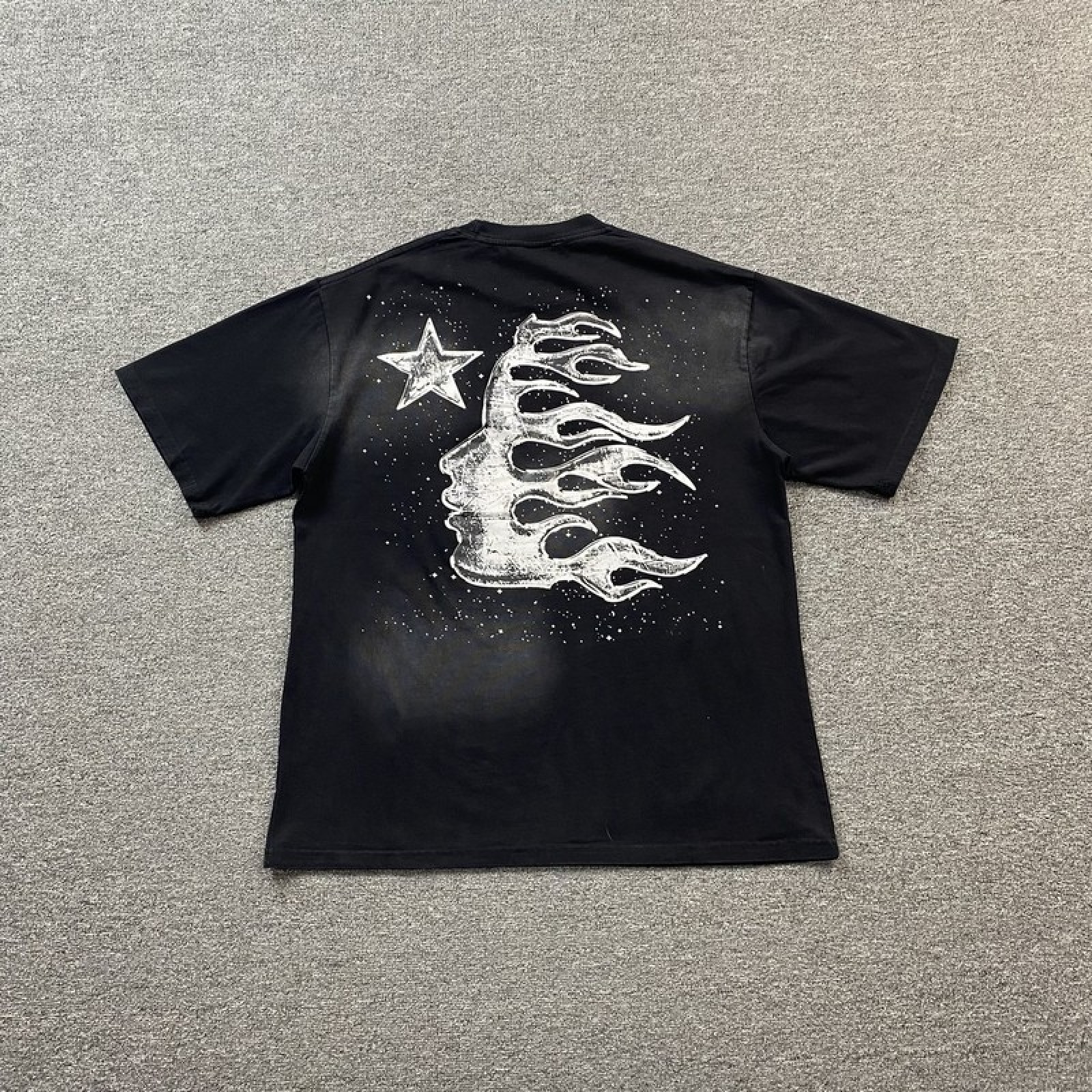 HELLSTAR T-shirt Black and White High Quality Tees