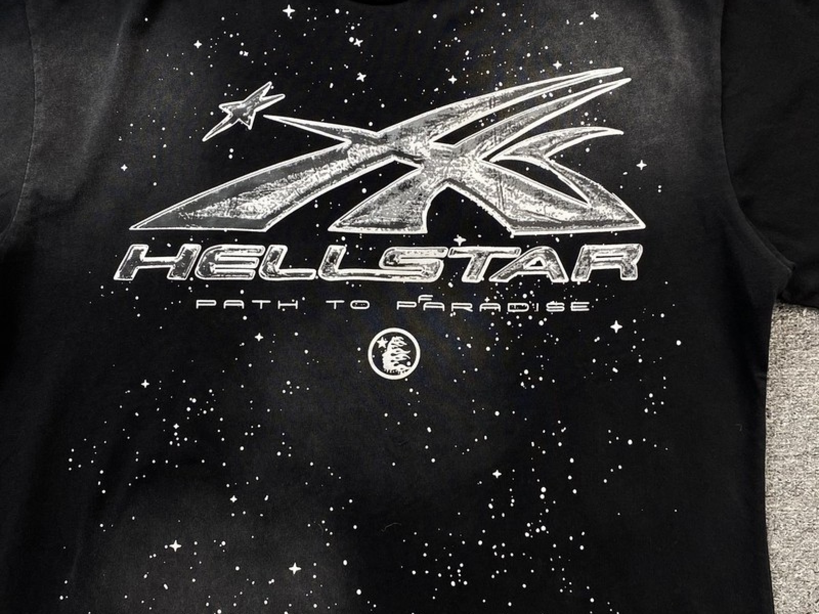 HELLSTAR T-shirt Black and White High Quality Tees