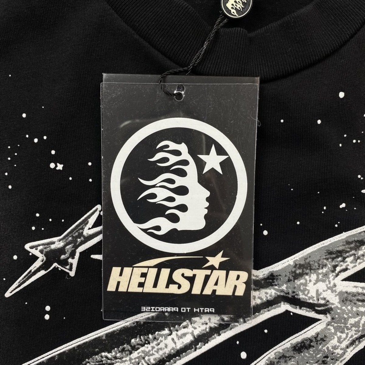 HELLSTAR T-shirt Black and White High Quality Tees