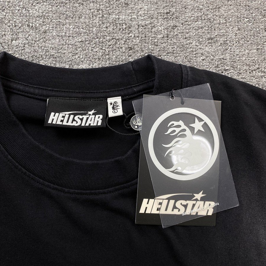 Hellstar T-shirt Mens Hip hop Fashion Streetwear
