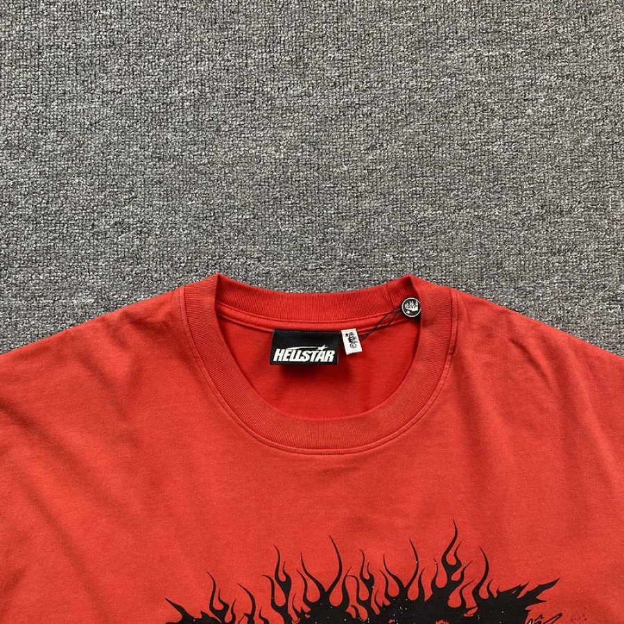 Hellstar T-shirt Hip Hop Fashion
