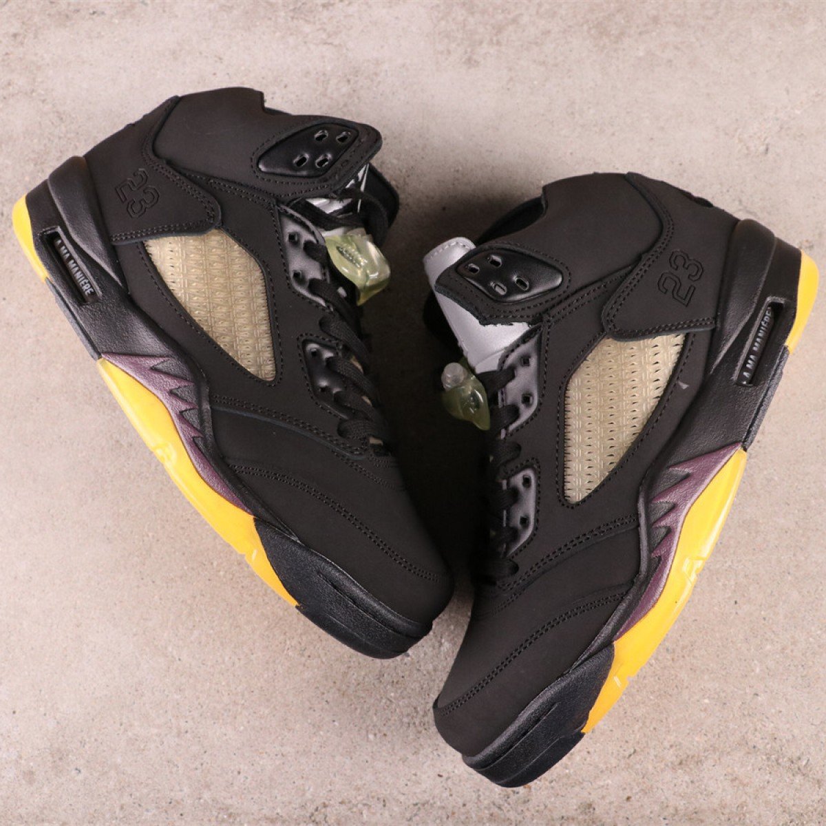 US$53 A Ma Maniére x Air Jordan 5 Black FD1330-001 Size 40-46