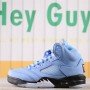 US$53 Air Jordan 5 UNC DV1310-401 Size 40-45