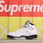 USD$75 Air Jordan 5 White Black-Sail-Metallic Silver DD0587-110 