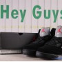 Air Jordan 5 Metallic Black 845035-003