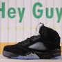 Air Jordan 5 Metallic Black 845035-003
