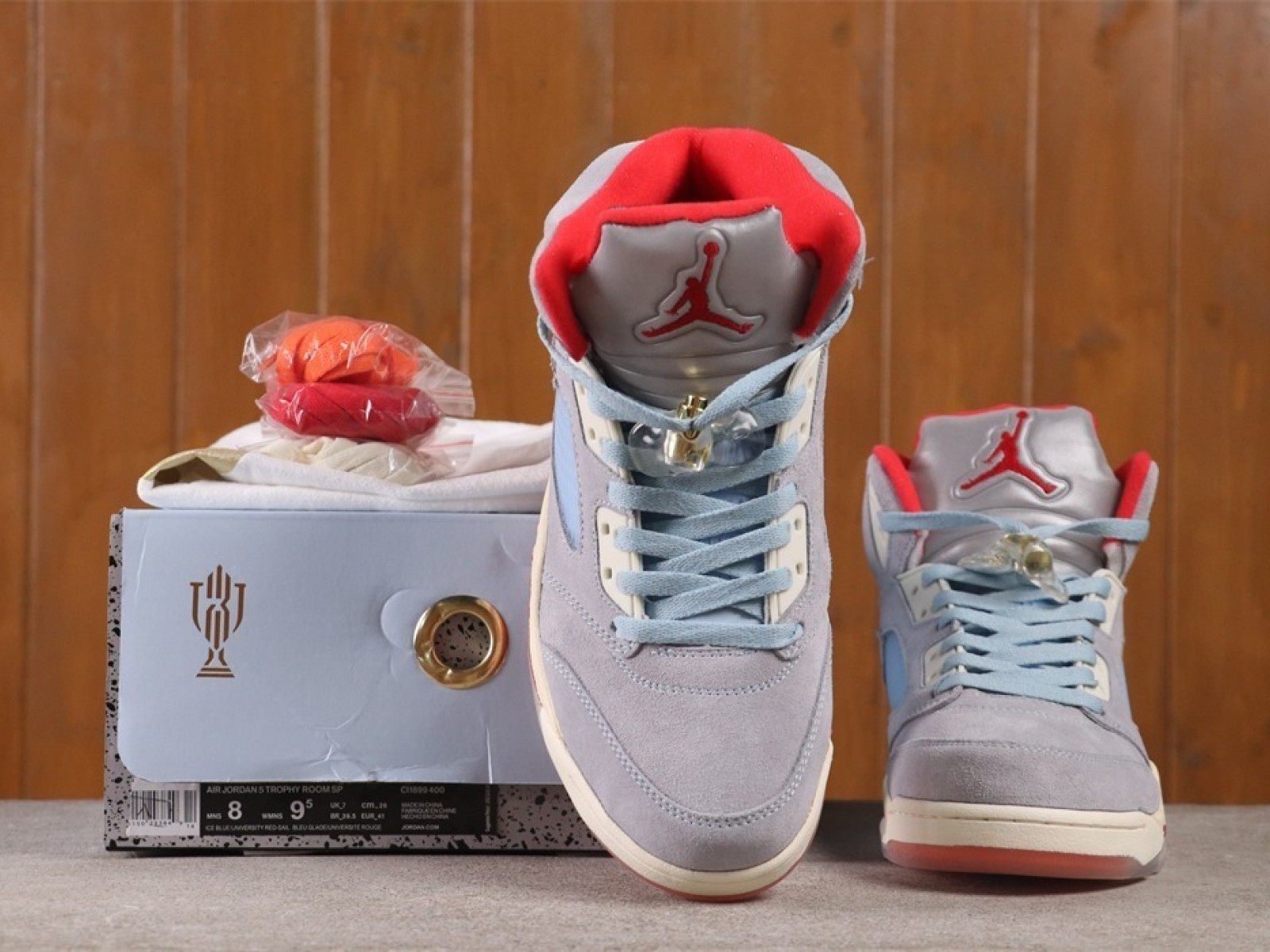 Trophy Room x Air Jordan 5 Ice Blue CI1899-400