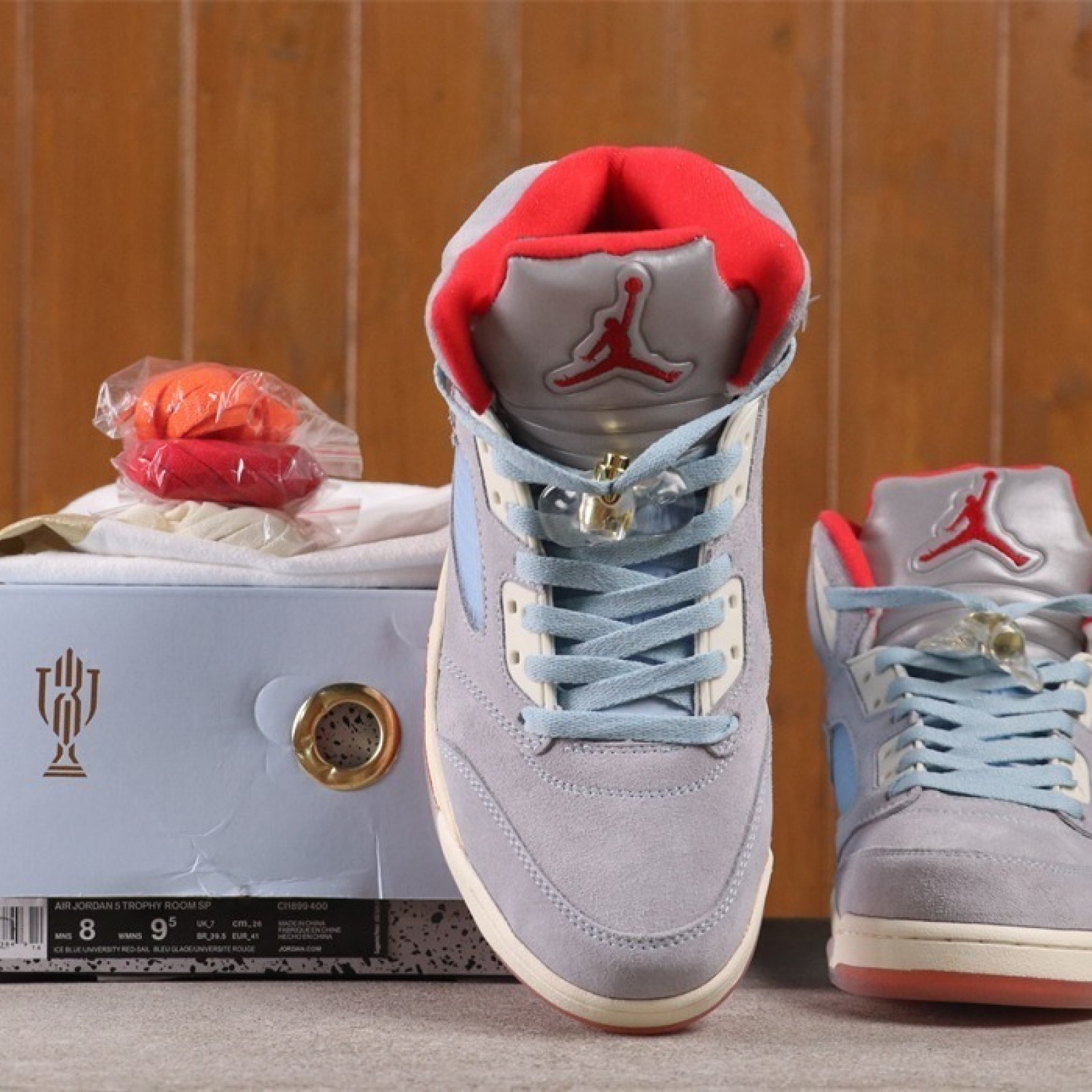 Trophy Room x Air Jordan 5 Ice Blue CI1899-400