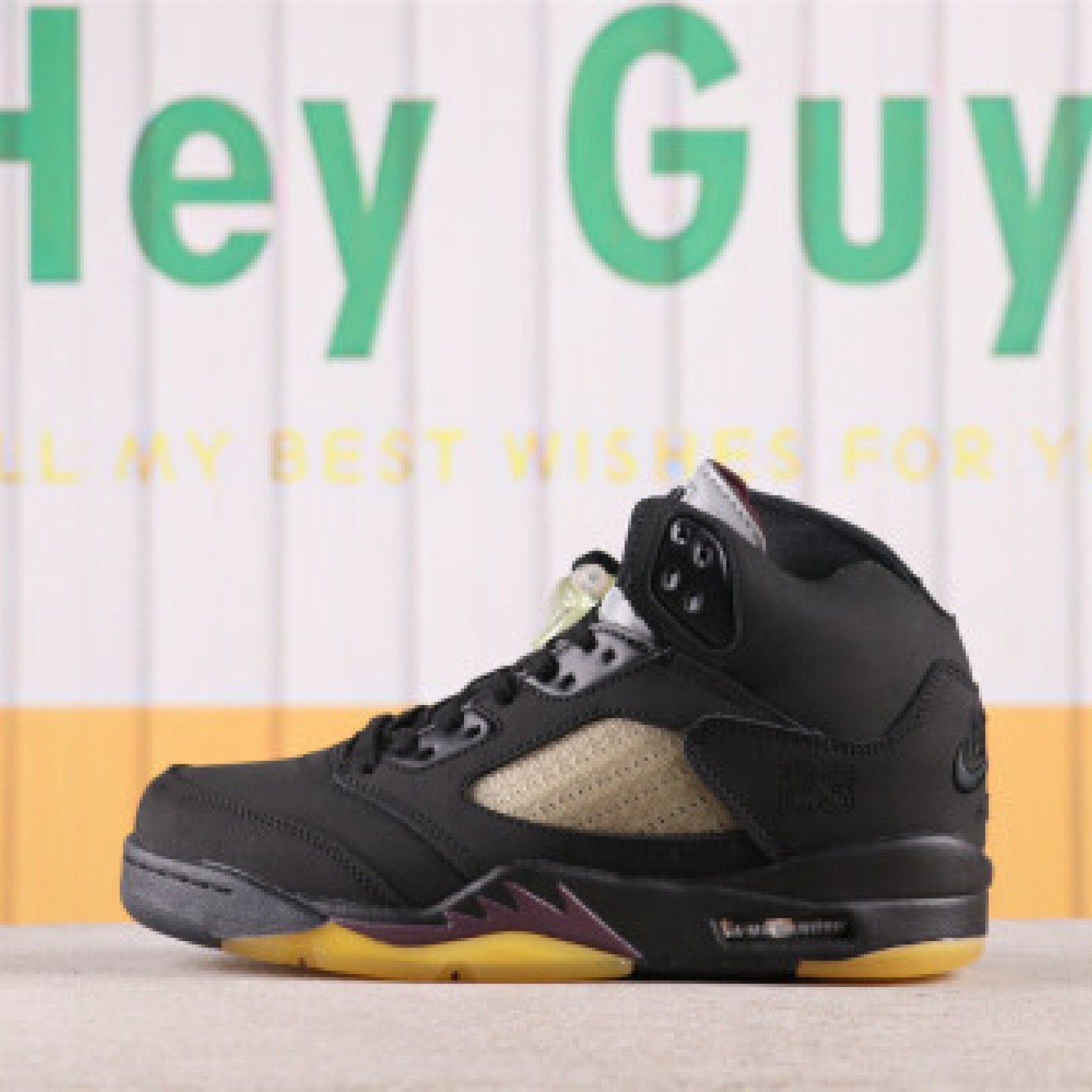 A Ma Maniere x Air Jordan 5 Black FD1330-001