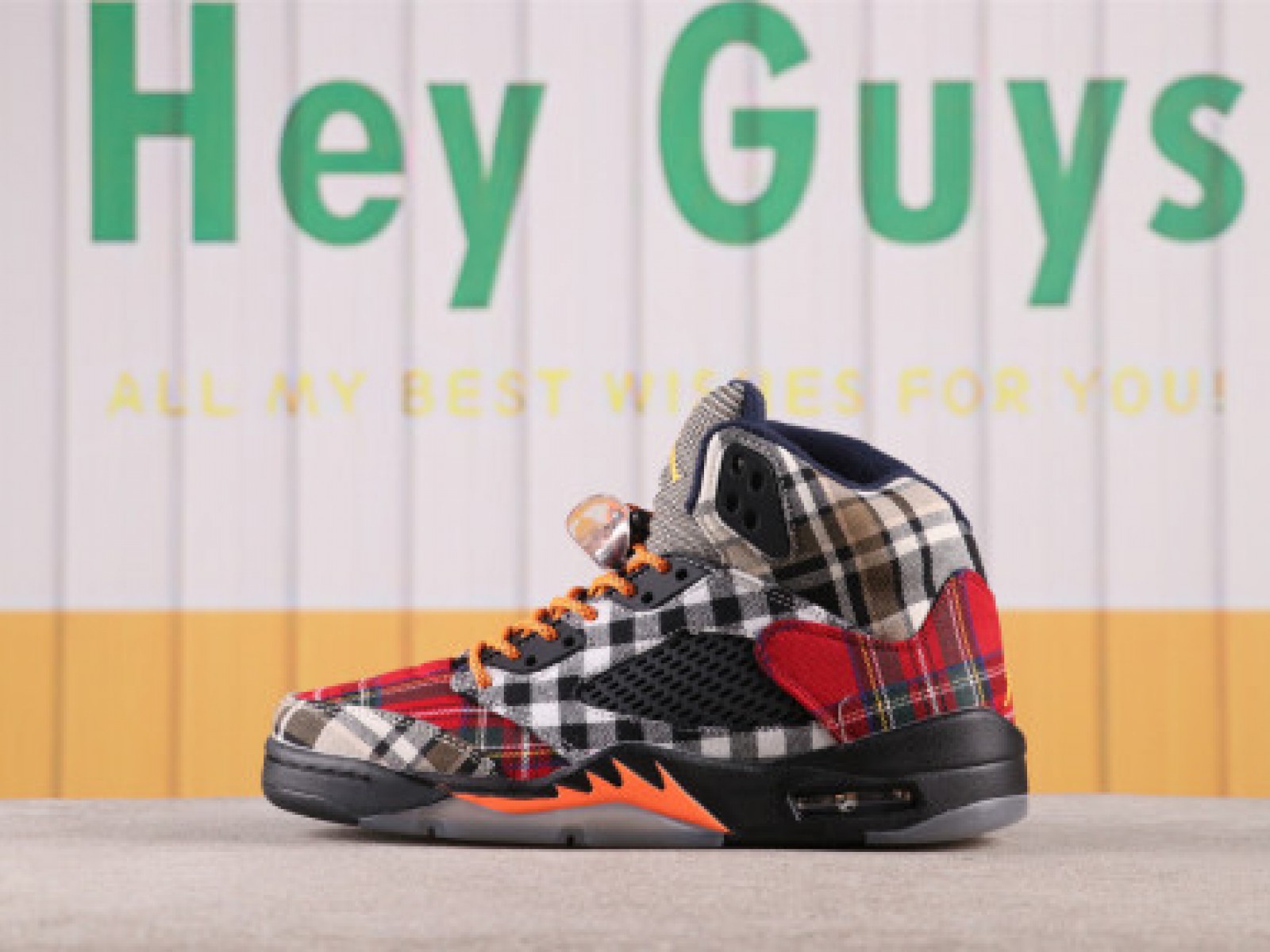 Air Jordan 5 GS Plaid FD4814-008