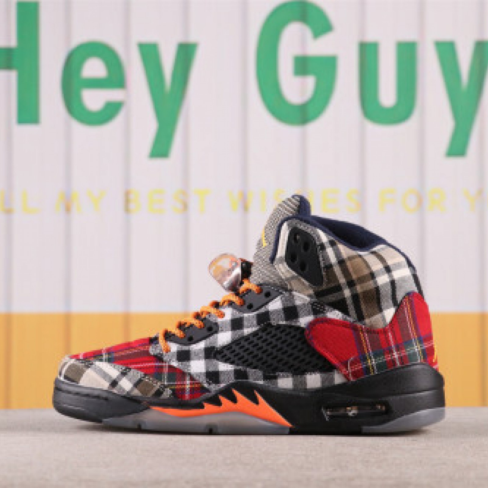 Air Jordan 5 GS Plaid FD4814-008