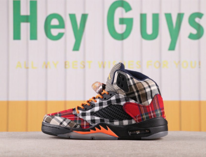 Air Jordan 5 GS "Plaid" FD4814-008