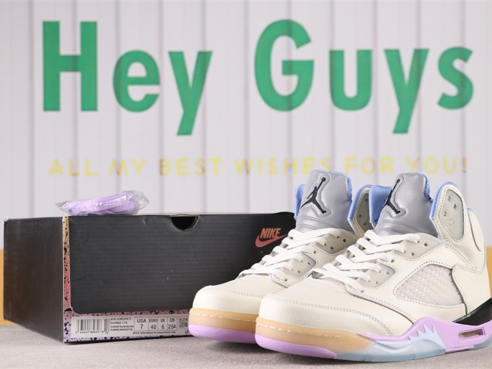 Air Jordan 5 x DJ Khaled We The Best Sail DV4982-175