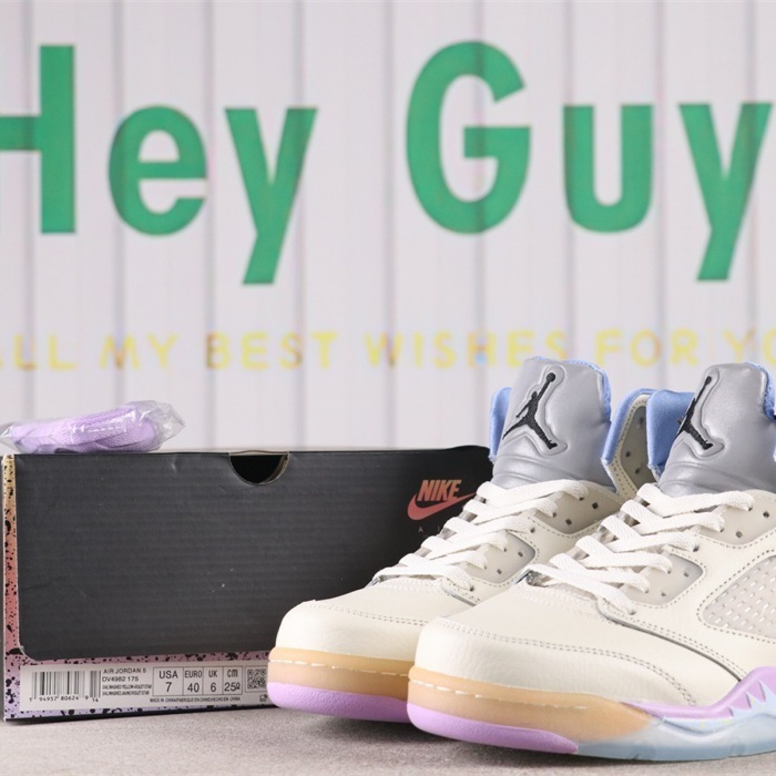 Air Jordan 5 x DJ Khaled We The Best Sail DV4982-175