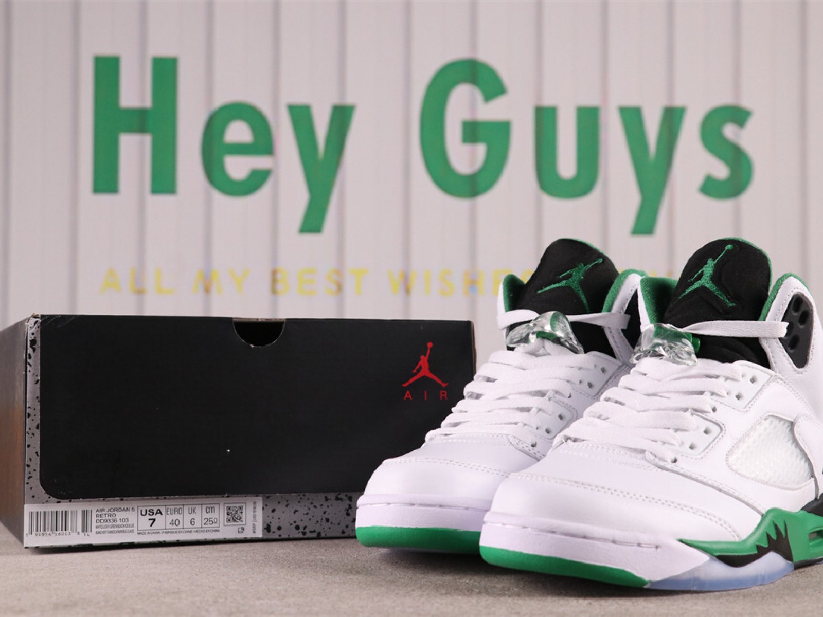 Air Jordan 5 Lucky Green DD9336-103