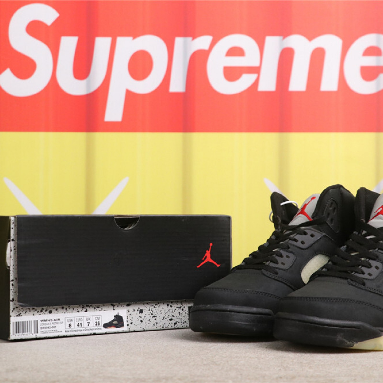 A Ma Maniere x Air Jordan 5 Black FD1330-001