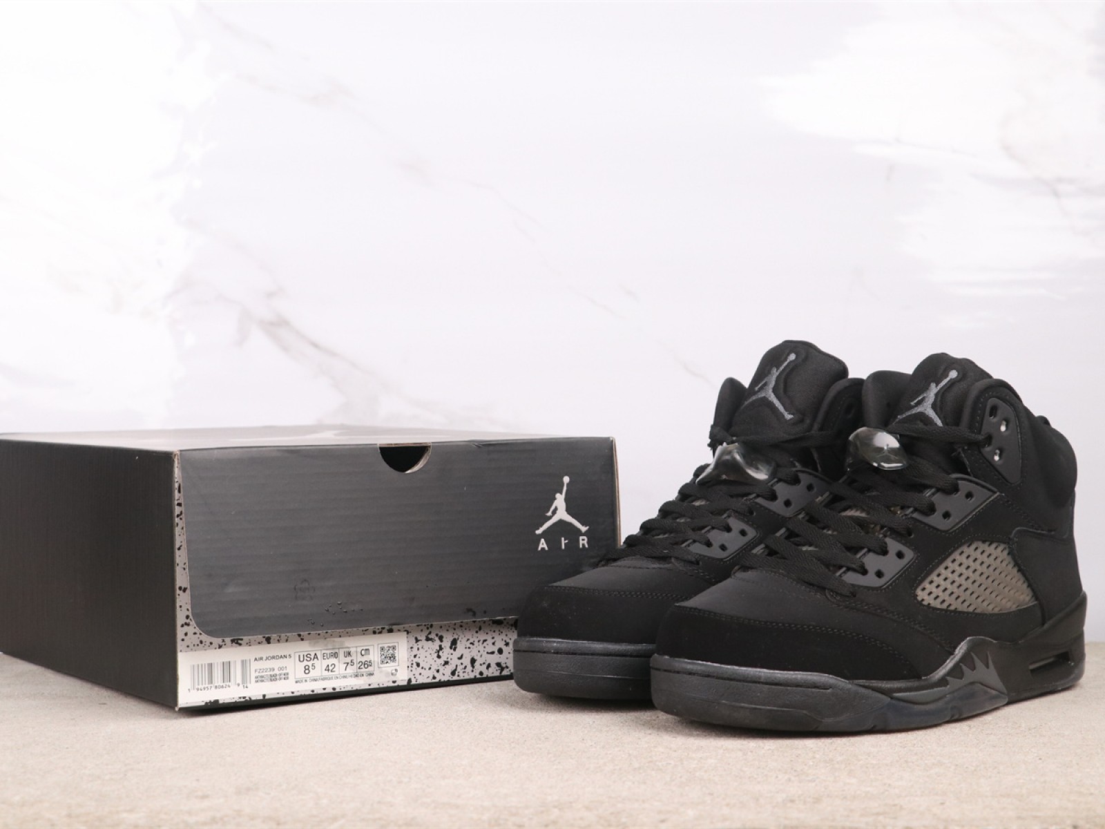 Air Jordan 5 Black Cat FZ2239-001