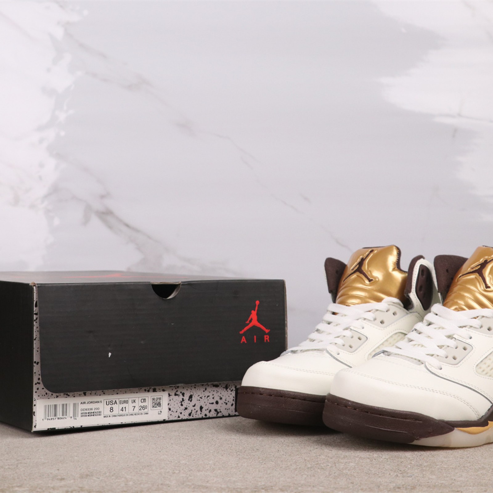 Air Jordan 5 Earth Metallic Gold DD9336-200