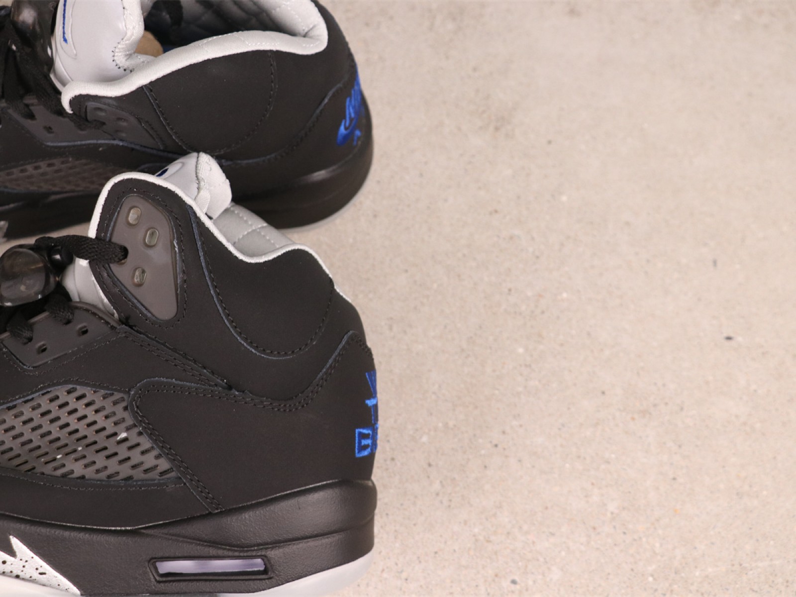 Awake NY x Air Jordan 5 Black Racer Blue DV4982-004