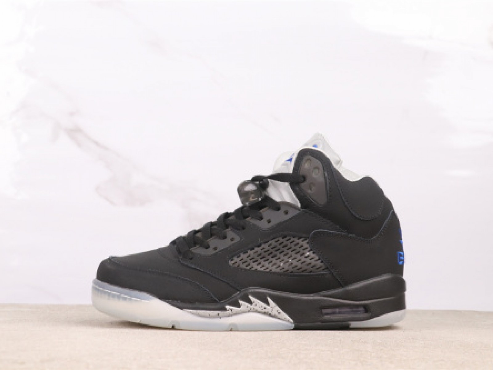 Awake NY x Air Jordan 5 Black Racer Blue DV4982-004