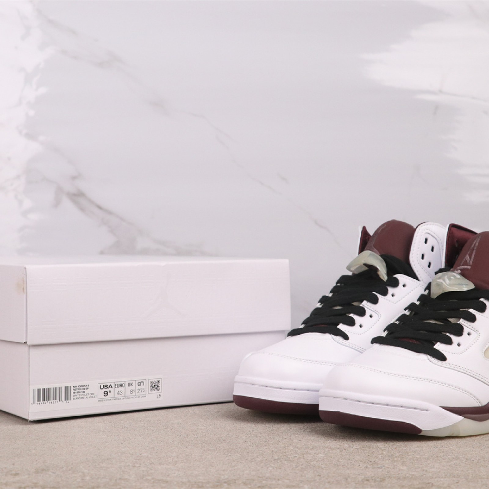 A Ma Maniere x Air Jordan 5 Violet Ore IB1528-100