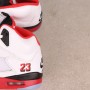 Air Jordan 5 Fire Red Black Tongue HQ7978-101