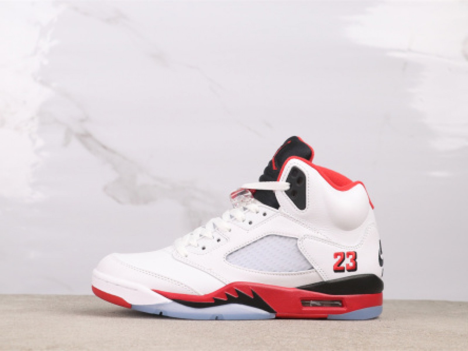 Air Jordan 5 Fire Red Black Tongue HQ7978-101