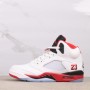 Air Jordan 5 Fire Red Black Tongue HQ7978-101