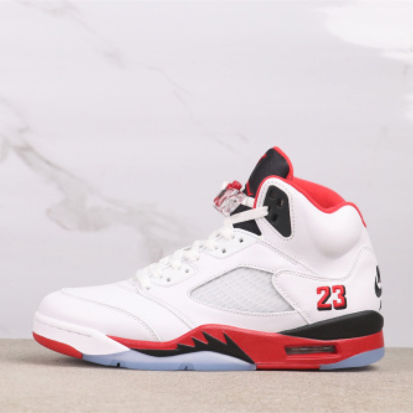 Air Jordan 5 Fire Red Black Tongue HQ7978-101