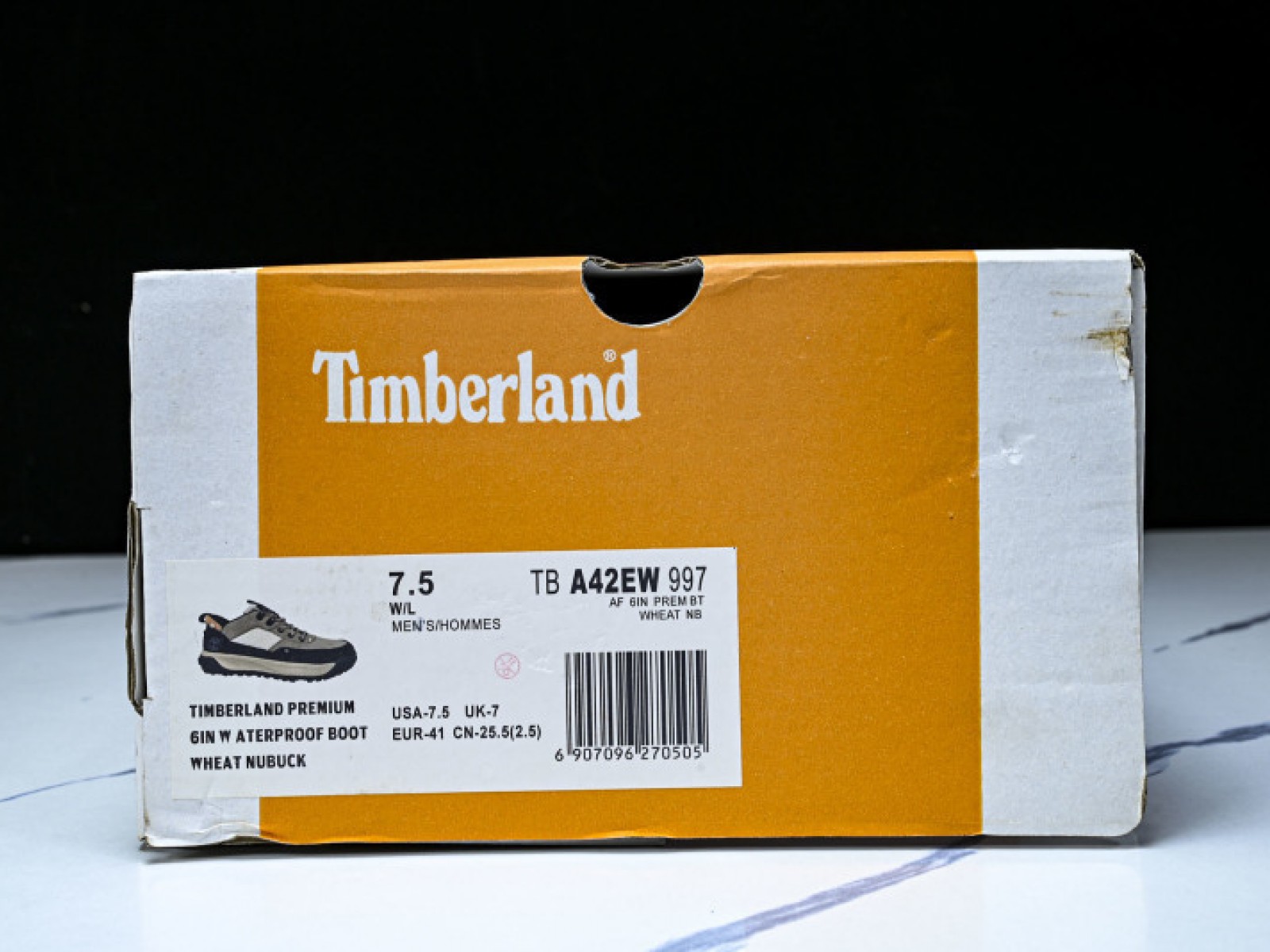 Outdoor Low Top Casual Shoes - Brown/Black/White/Orange | TBA42EW-997