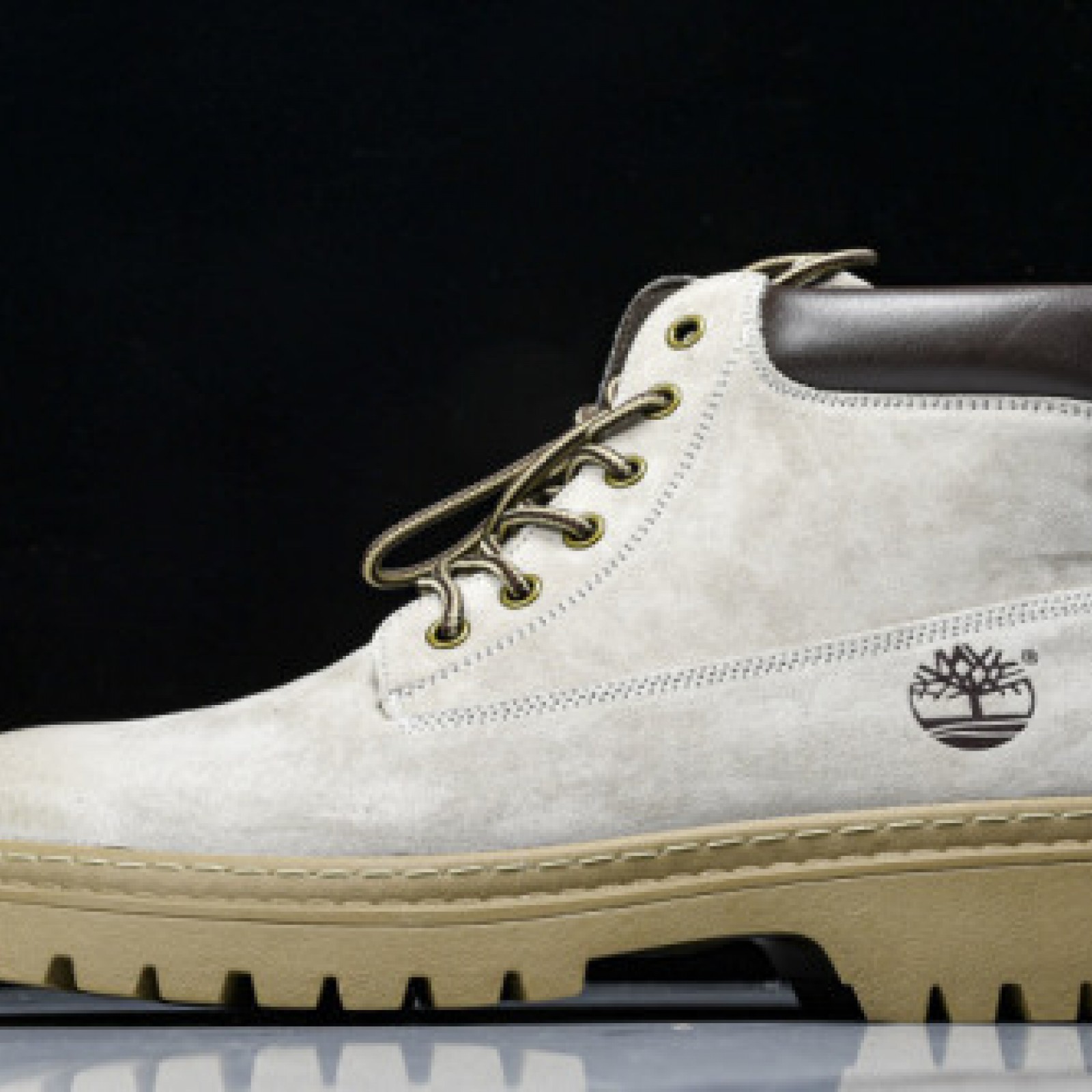 Outdoor Mid Top Casual Boots - Light Gray/Black/Brown | TB10068