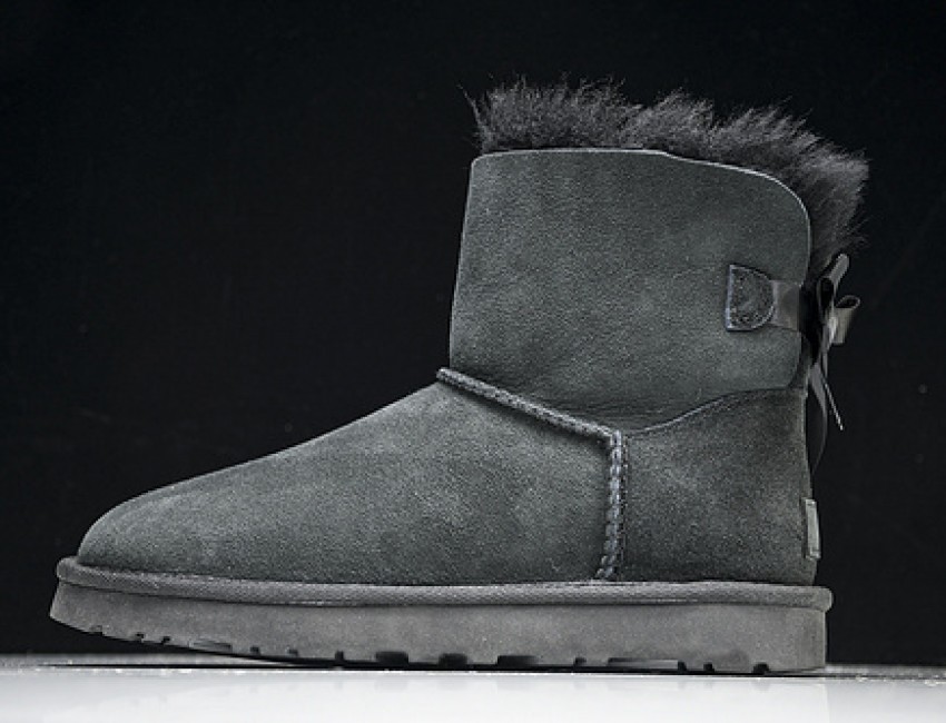 UGG Mini Bailey Bow II Boots - Black