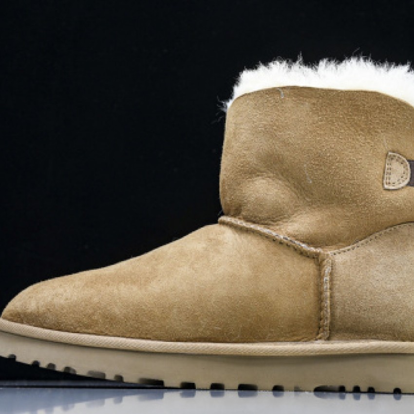 UGG Mini Bailey Bow II Boots - Chestnut Maroon