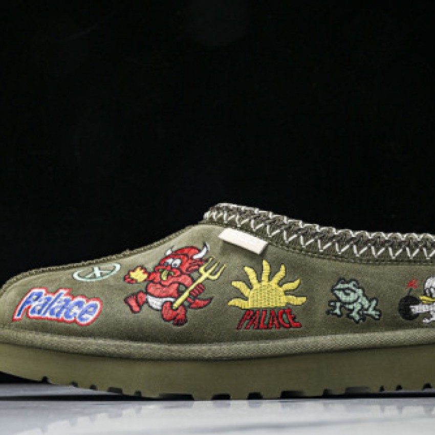 UGG Tazz Slippers - Green/White