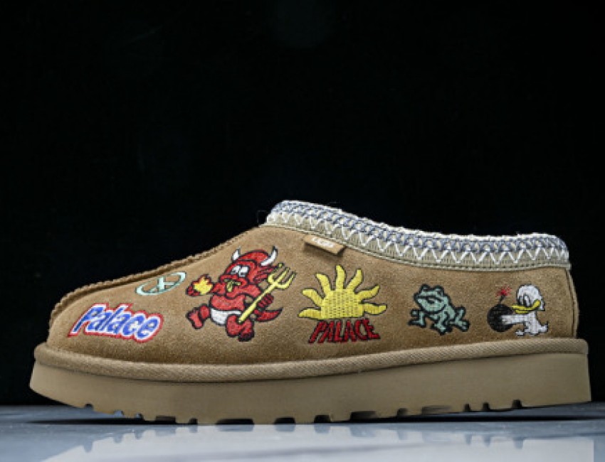 UGG Tazz Slippers - Brown/White