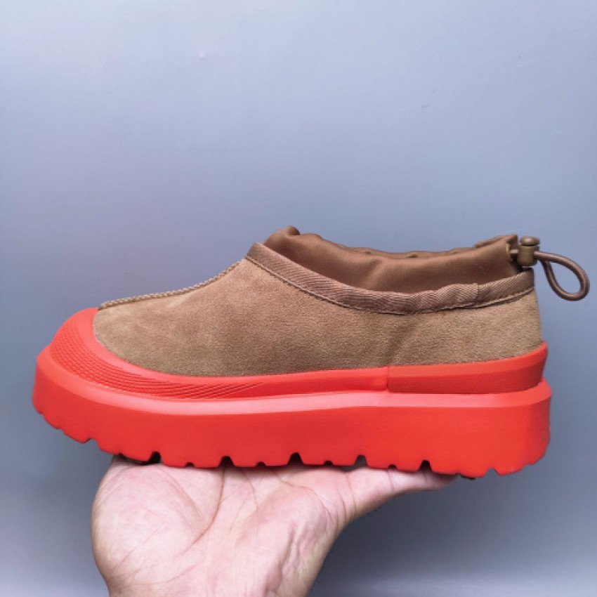 UGG A Slip-On Casual Fashion Shoes - Brown/Red