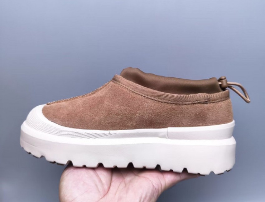 UGG Slip-On Casual Fashion Shoes - Brown/White