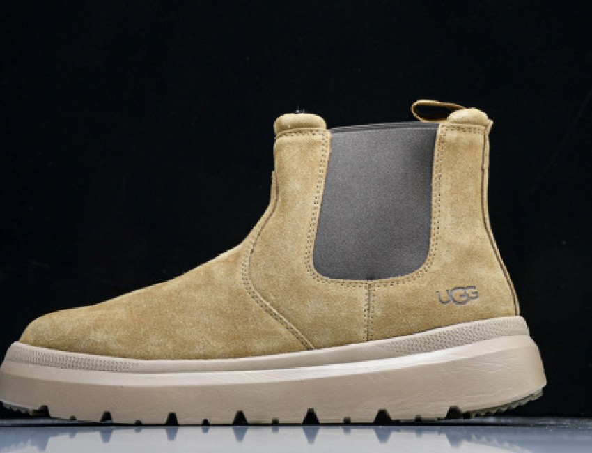 UGG Burleigh Chelsea Boot - Chestnut Maroon/Brown