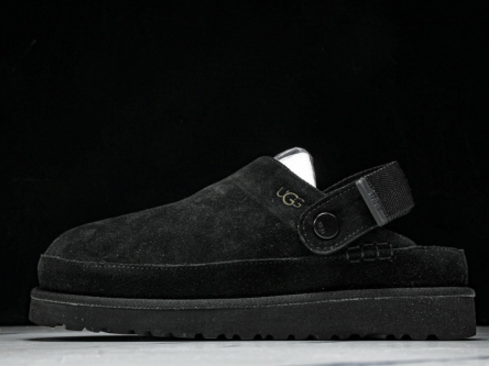 Mens Spring Casual Flat Bottom Flip Flops - Black Sandal