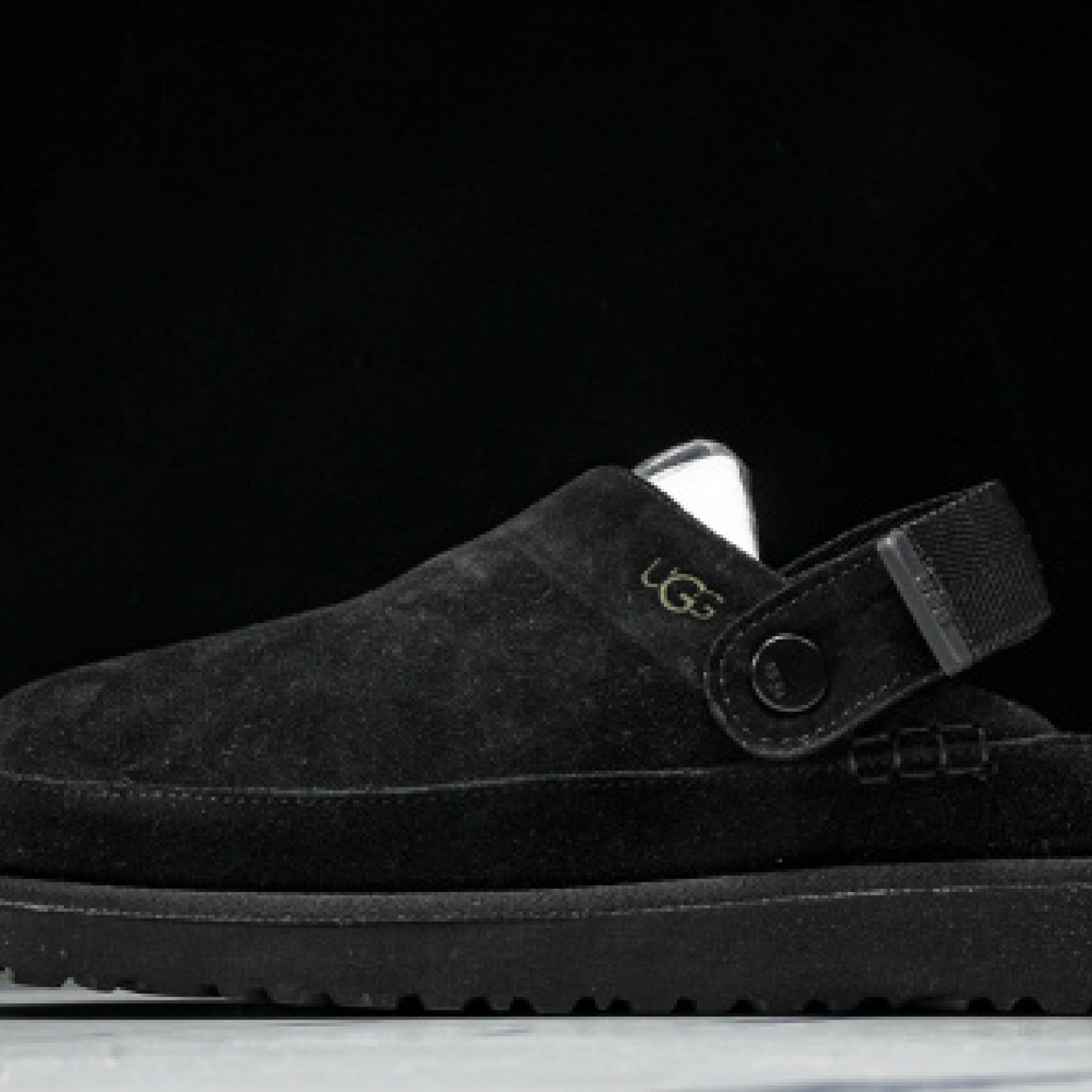 Mens Spring Casual Flat Bottom Flip Flops - Black Sandal