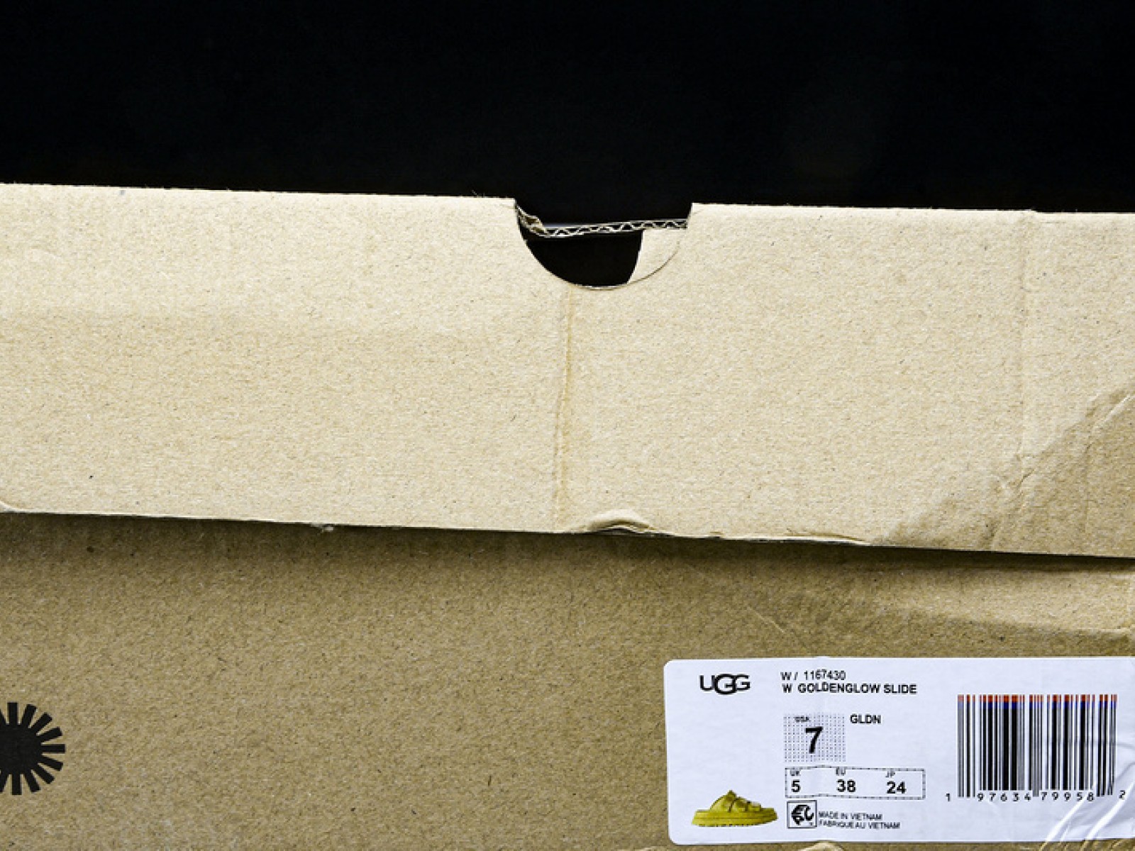 Golden Glow Platform Sandal Slippers - Yellow/Light Yellow