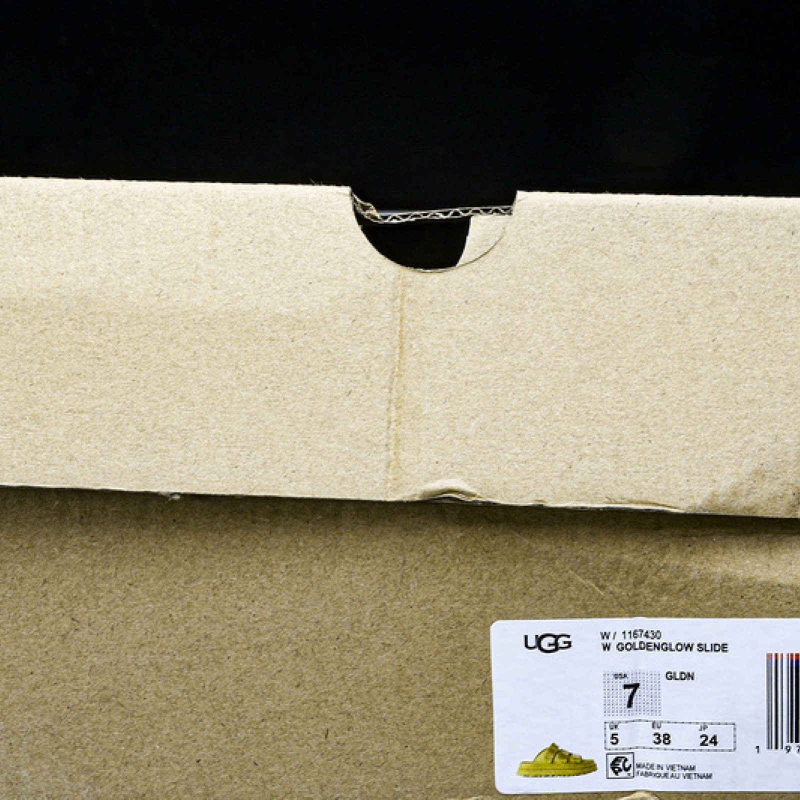 Golden Glow Platform Sandal Slippers - Yellow/Light Yellow