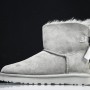 UGG Mini Bailey Bow II Boots - Grey