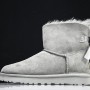 UGG Mini Bailey Bow II Boots - Grey