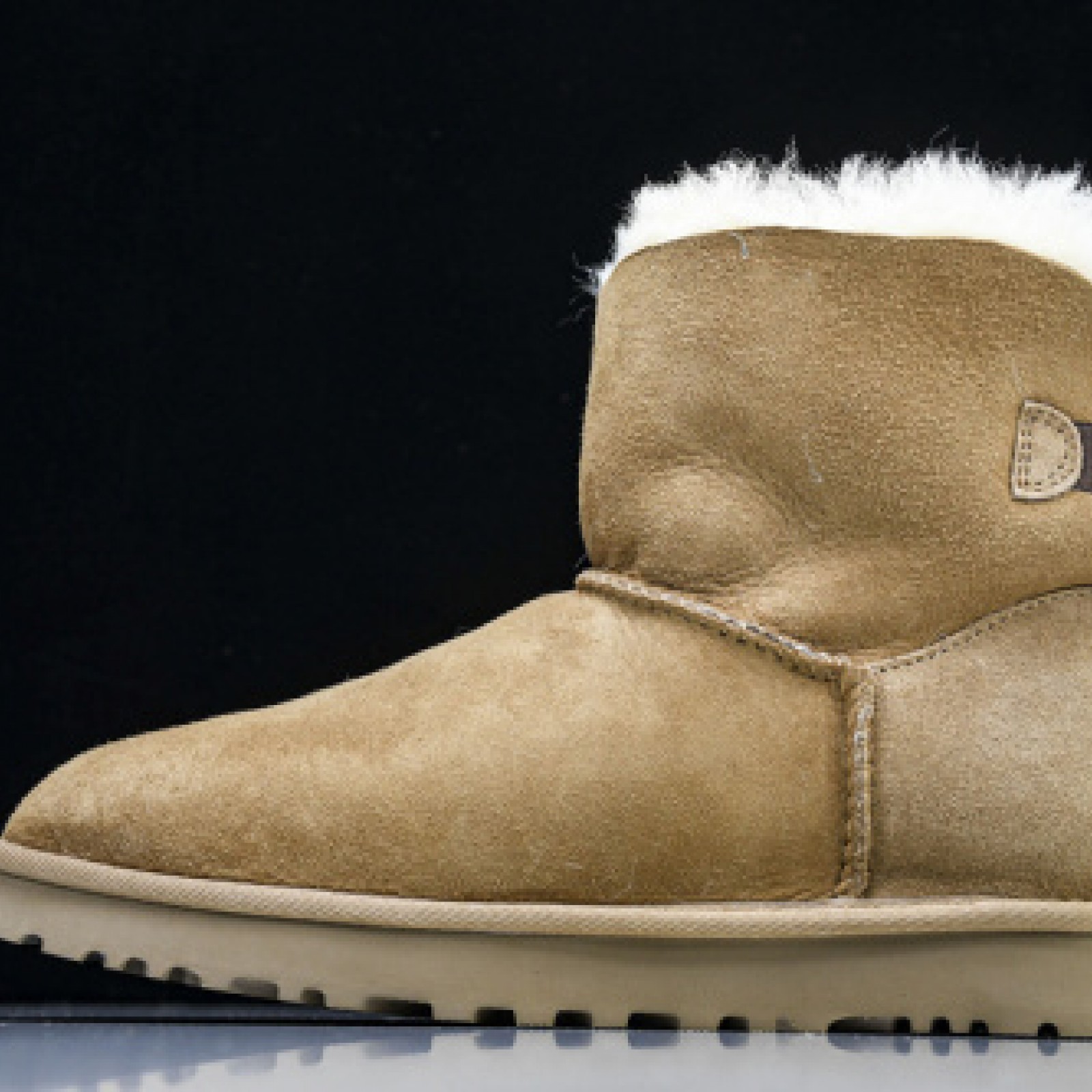 UGG Mini Bailey Bow II Boots - Chestnut Maroon