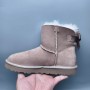 UGG Bow Classic Short Boots - Sand Color