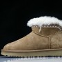 Womens Low-Top Casual Snow Boots - Brown