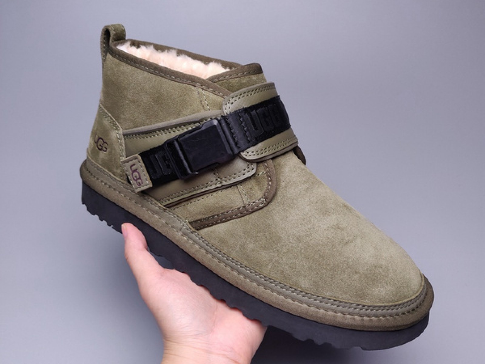 UGG Neumel Buckle Boots - Green