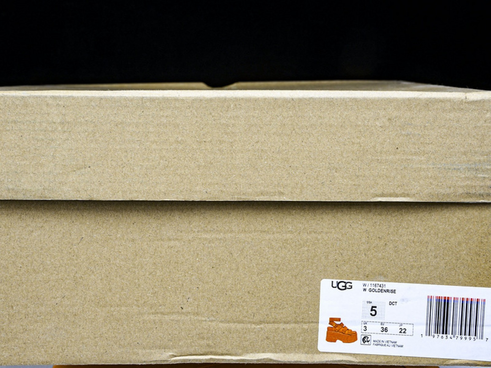 Golden Glow Platform Sandal Slippers - Orange/Dark Orange