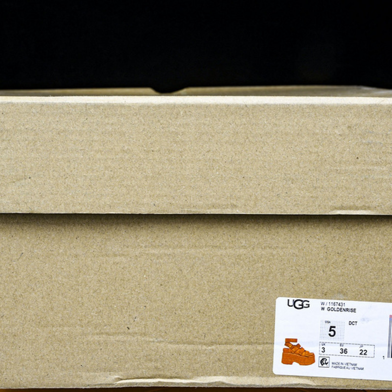 Golden Glow Platform Sandal Slippers - Orange/Dark Orange